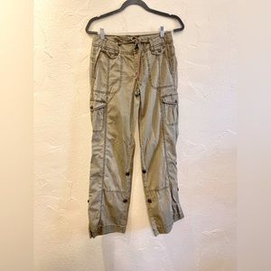 Vintage Y2K Green Express Size 4 Cargo Pants